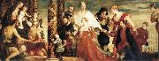 Paolo  Veronese The Madonna of the house of Coccina china oil painting reproduction